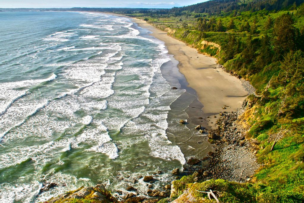 Enderts Beach overlook in Del Norte County, California.