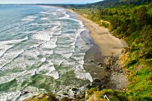 Enderts Beach overlook in Del Norte County, California.