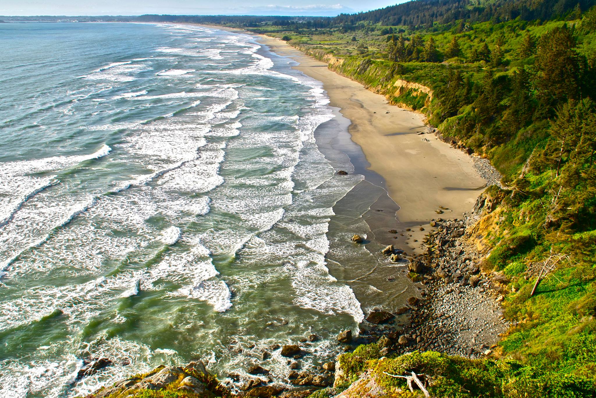 Enderts Beach overlook in Del Norte County, California.