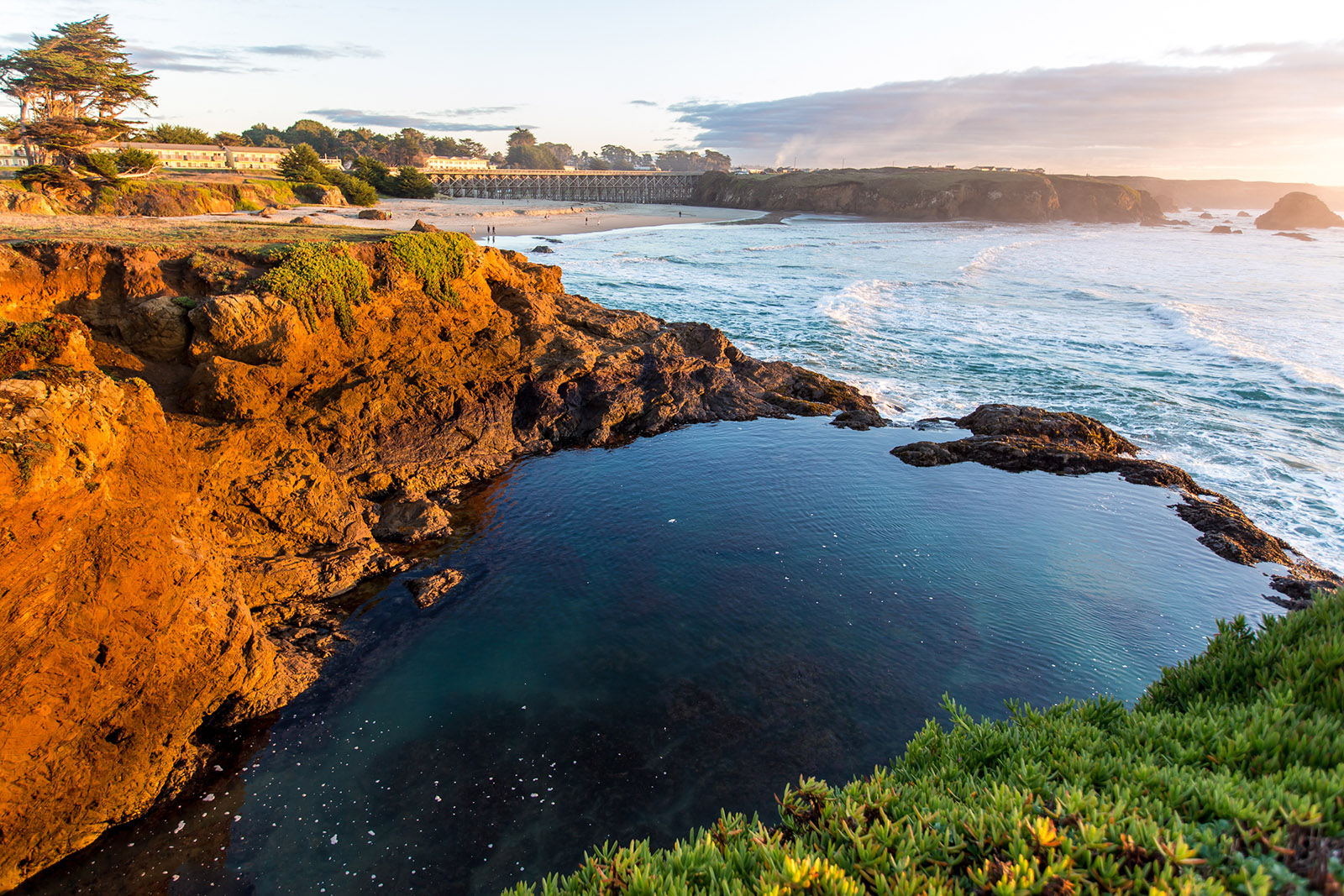 Mendocino Coast of Fort Bragg, California