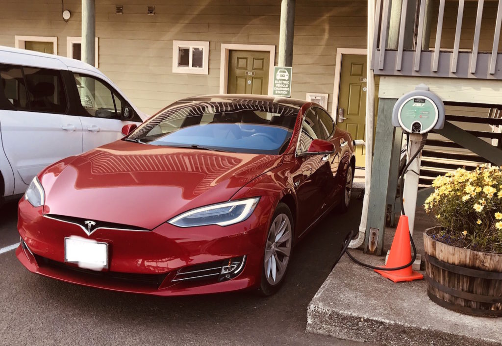 Tesla charging