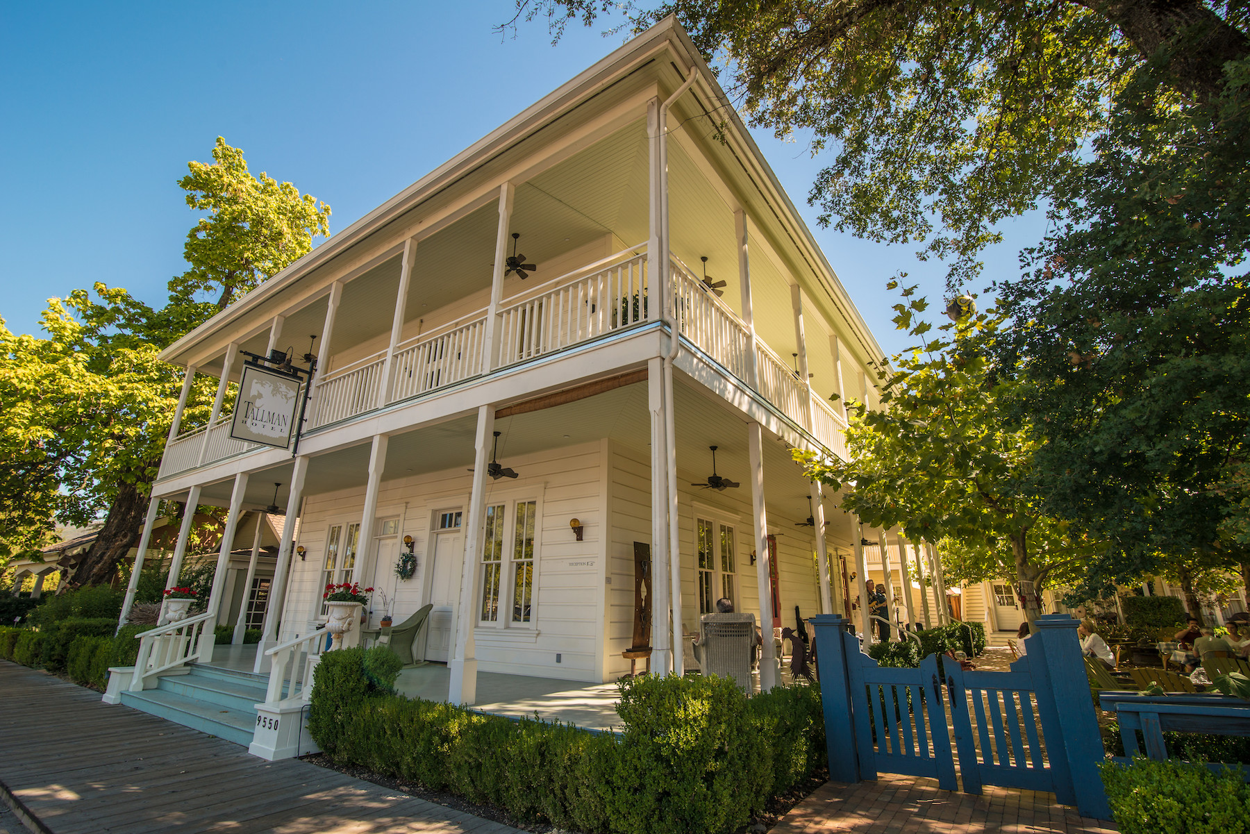 Tallman Hotel in Upper Lake, California