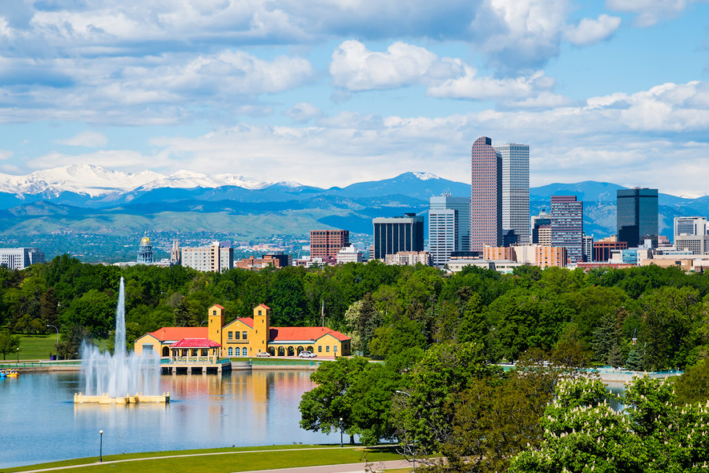 Denver Colorado skyline