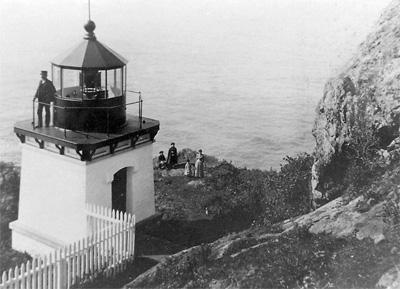 Trinidad Head Lighthouse.