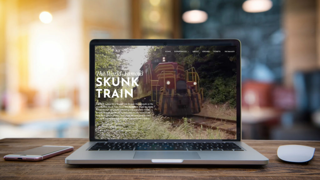 Skunk Train website